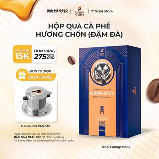 Cà Phê Hương Chồn (Đậm Đà) Bột Xay - Hộp 200g/300g - Cafe Chồn Cao Cấp Rang Xay Chính Hãng Ban Me Gold - Honee Coffee