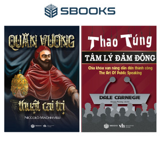 Sách - combo 2 cuốn: quân vương + thao túng tâm lý đám đông - sbooks