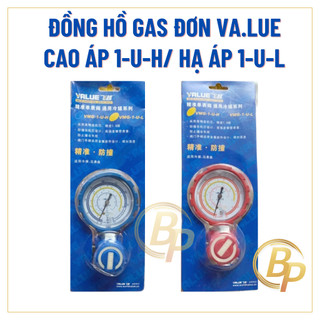Đồng hồ gas đơn Value áp thấp,Đồng hồ gas đơn Value áp cao