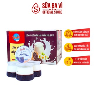 Sữa Chua Nếp Cẩm Ba Vì Zmilk 12 Hũ/6 Hũ