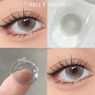Lens LUNA EYES-Kính áp tròng 289 Gray giãn vừa JOLLY STORE