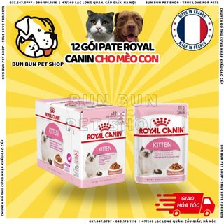 Hộp 12 gói Pate Royal Canin Kitten cho mèo con