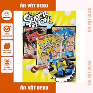 Kẹo Siêu Chua 3 Vị Super Cola Soda Lemon Nhật Bản - Ăn Vặt Deku