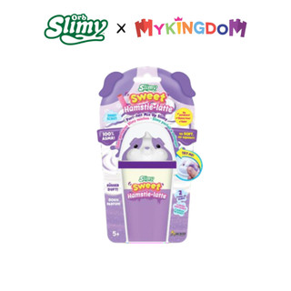 Đồ chơi slime cà phê hamstie-latte với squishy tím dẻo đáng yêu slimy 33529/pp