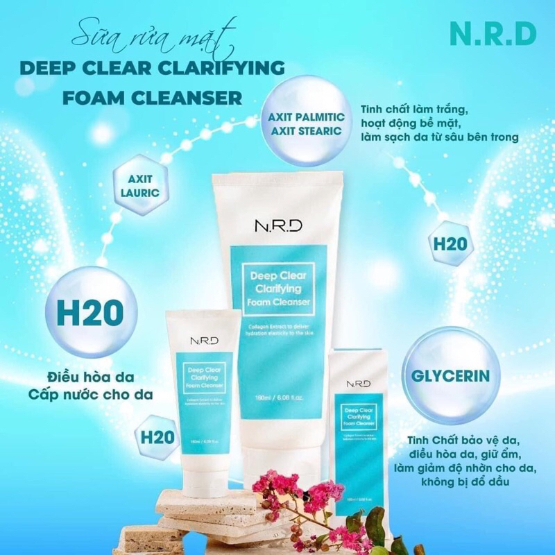 Sữa Rửa mặt NRD nhập khẩu Hàn Quốc