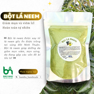 Bột lá neem Ấn nguyên chất giảm mụn và giảm viêm lcl