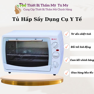 Tủ tiệt trùng dụng cụ y tế, spa. tủ hấp sấy galy dung tích 20lít sấy nóng lên đến 250 độ