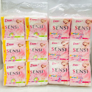 Bịch 6 Gói Băng Vệ Sinh Diana Sensi Siêu Mỏng Cánh [Mẫu Mới]