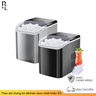 Máy Làm đá Mini 2.2L Công Suất Lớn Hoàntoàn Tự động 15kg đá Tạo đá Siêu Tốc Trong 8 Phút ,BH12 Tháng
