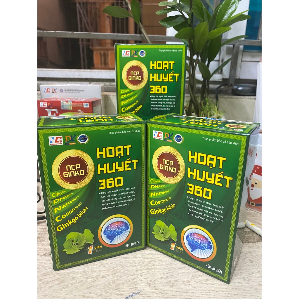 Hoạt Huyết Minh Não Khang Extra Giúp Hoạt Huyết Dưỡng Não Giúp Ngủ Ngon Giảm Rối Loạn Tiền Đình