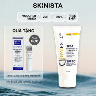 Kem chống nắng hyaestic skin fusion sf64 sun and pollution protector spf50+