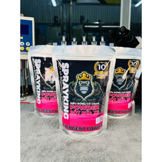 Túi Bột Rửa Xe Sprayking 1kg, Pha 8-10 lít Xà Bông Siêu Bọt Chính Hãng Sprayking