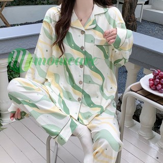  Pijama bầu sau sinh cho con bú ti BP40 - Đồ bộ ngủ Pizama đẹp mặc nhà - Quần áo thời trang dài tay cho mẹ giá rẻ Bigsize 