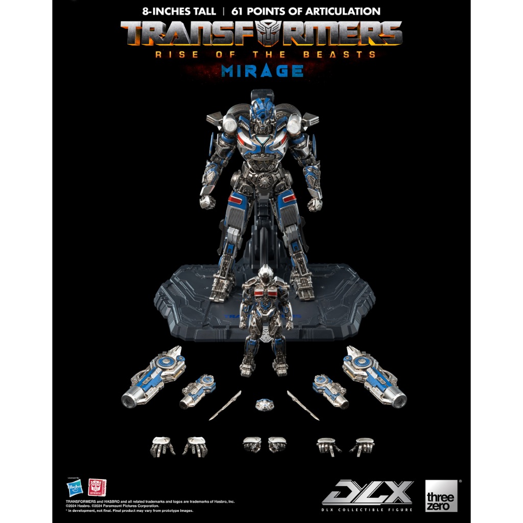 [Có Sẵn] Transformers: Rise of the Beasts - DLX Mirage - Threezero