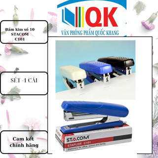 Bấm kim stacom c101 số 10 số tờ bấm được 12 tờ