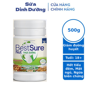 Sữa hạt tiểu đường best sure nut thực dưỡng 500g - sữa cho người tiểu đường