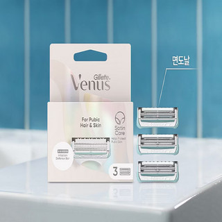  lưỡi dao cạo lông Gillette Venus For Pubic Hair & Skin 