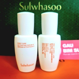 [Date2026] Tinh Chất Ngăn Ngừa Lão Hóa Sulwhasoo First Care Activating Serum 8ML