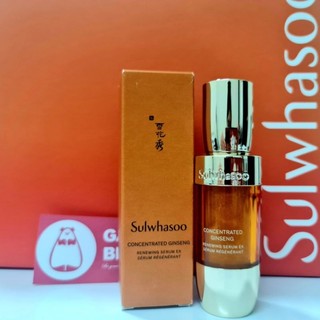 [Bản đẹp 8ML]Tinh chất serum nhân sâm chống lão hoá, săn chắc da Sulwhasoo Concentrated