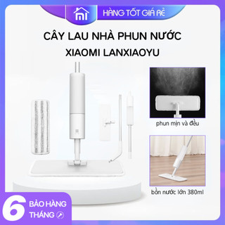 Cây lau nhà phun sương mẫu mới Xiaomi cây lau nhà lười lau nhà gỗ gạch gỗ lau nhà lau nhà ướt ướt cây lau nhà xoay.Mijia