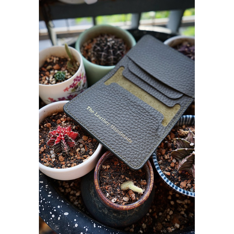 Ví card gập, Ví da cao cấp, Ví da handmade, Ví đựng thẻ, Ví mini, Mini Wallet, Ví pocket