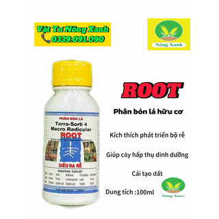 Phân bón lá cao cấp siêu ra rễ terra -sorb 4 root chai 100ml - terra -sorb 4