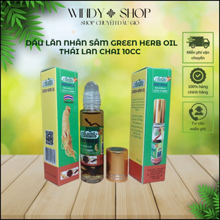 Dầu gió dầu lăn thảo dược otop 13 vị / nhân sâm _thái lan 8ml