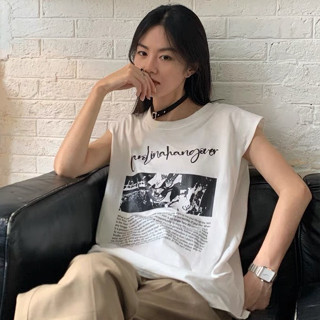 Áo Nữ Sát Nách Form Rộng MENINA_STUDIO, áo thun ba lỗ sát nách form rộng vải cotton in hình đẹp cá tính cho nữ