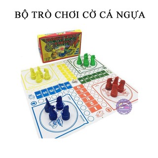 Bộ Trò Chơi Giải Trí Gia Đình Cờ Cá Ngựa