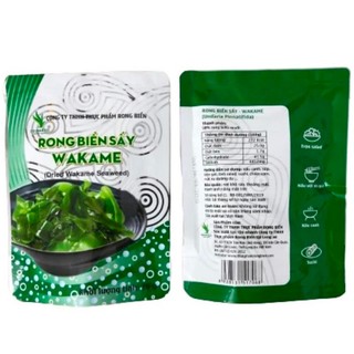 Giảm 25% ở video- Nấu canh 1 nồi to- Rong biển sấy khô wakame Seaweed nấu mì súp chiên cơm gỏi salad