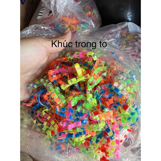 200g Dây chun buộc tóc cho bé nhiều màu,dây thun cột tóc nữ