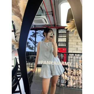 [GLOOMY] - Set áo linen quần bí ngô