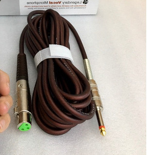 Dây micro canon - 6 ly dài 5 - 6 mét lõi đồng bền bỉ,chắc chắn.