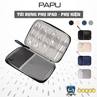 Túi Chống Sốc Ipad Đựng Phụ Kiện Công Nghệ Laptop Đựng Tai Nghe Điện Thoại Usb Đựng Sạc Cáp Papush
