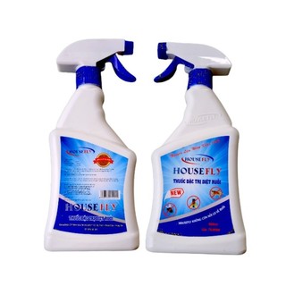1 Chai xịt diệt ruồi hương chanh HOUSEFLY 500ml. xịt đâu ruồi chết đó. dẫn dụ ruồi tới nơi xịt