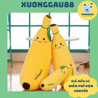  Đồ Chơi Gấu Bông Gối Ôm Hình Quả Chuối Nhồi Bông Ngộ Nghĩnh Đáng Yêu Cho Bé 