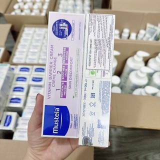 Mustela Kem dưỡng da cho vùng hăm tả Mustela Vitamin Barrier Cream 100ml