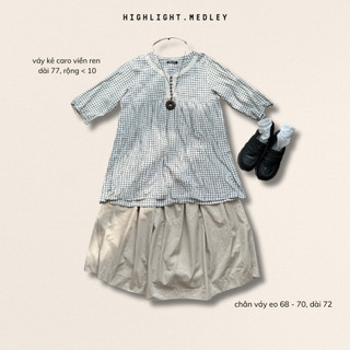 Váy đầm 2hand đồng giá vintage mori girl thrifting đồ si