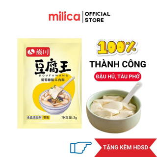 Đường nho Shangchuan làm đậu phụ, đậu hũ, tàu hũ, tào phớ 1 gói 3g tiện lợi (tỷ lệ thành công 100%)