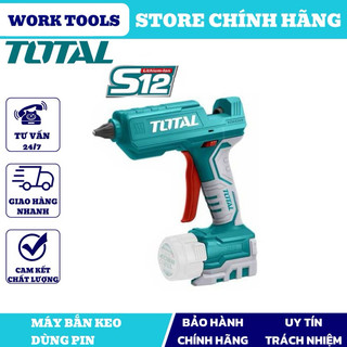 TOTAL Súng bắn keo dùng pin  -S12 TGGLI1201 < không kèm pin & sạc >