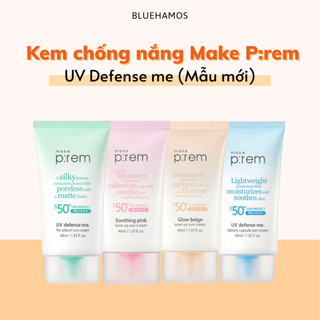 Kem chống nắng Make Prem UV Defense me các dòng