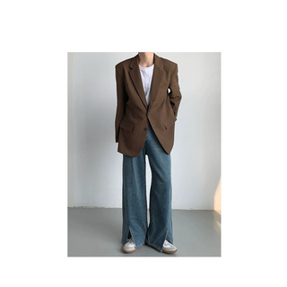 ÁO BLAZER NAM NÂU