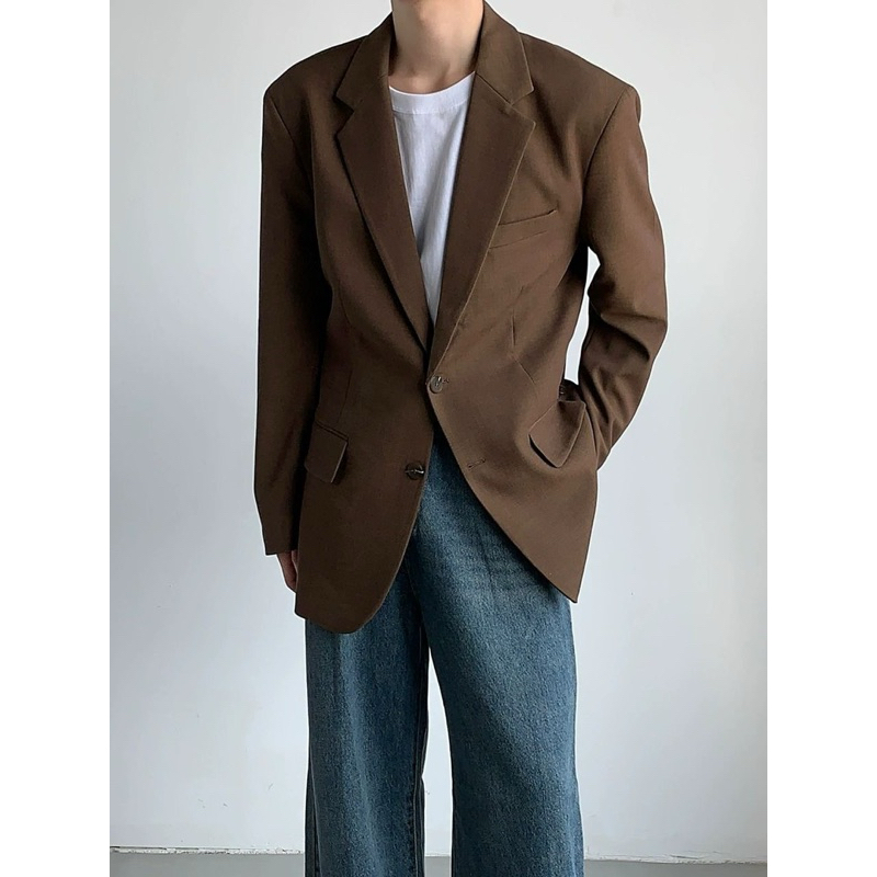 ÁO BLAZER NAM NÂU