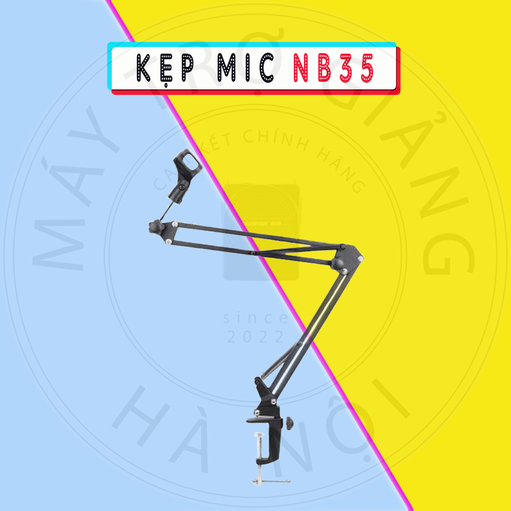 Chân Kẹp Mic Microphone NB35 - Giá Đỡ Kẹp Bàn Gắn Micro Livestream