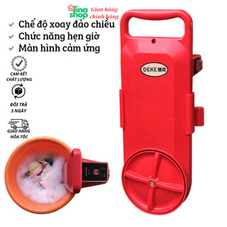 Máy giặt mini tại xô DEKE GT-16AC tiết kiệm điện cho sinh viên và em bé có hẹn giờ và đảo chiều
