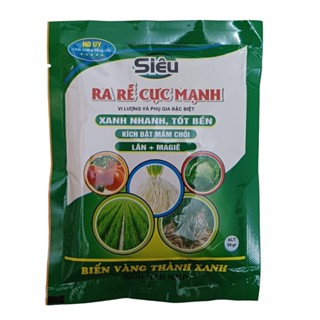  Thuốc kích rễ cực mạnh biến vàng thành xanh tốt nhanh xanh bền Siêu Ra Rễ Cực Mạnh 50g 