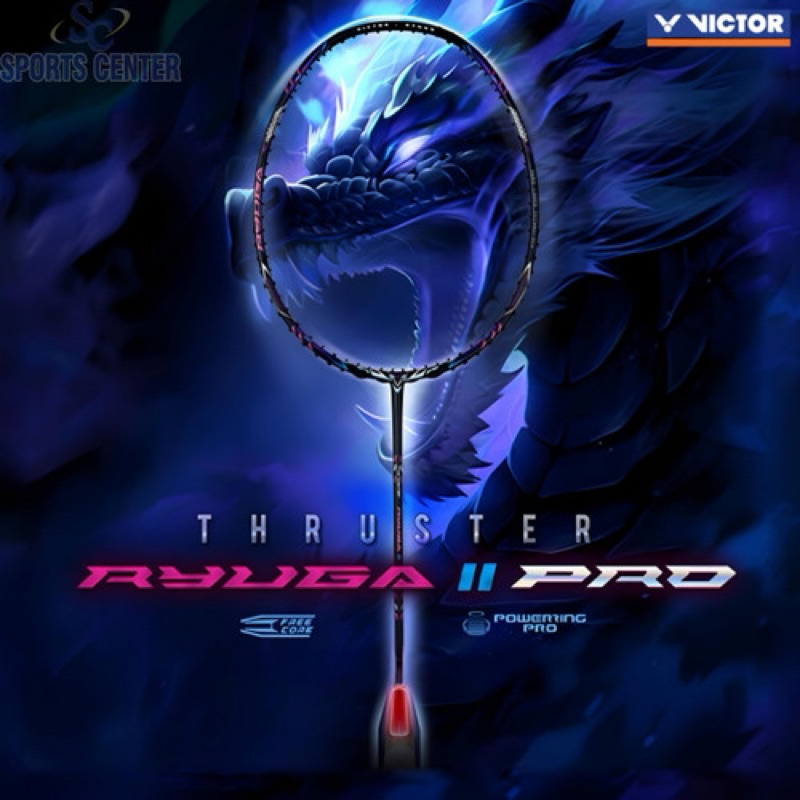 Vợt cầu lông Victo Ryuga 2pro căng max 13kg tặng cước căng sẵn + Bao Vợt Và 2 cuốn cán
