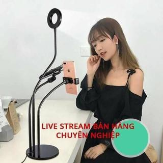 Bộ Phát Live Stream Chuyên Nghiệp 3 Trong 1 Có Đèn Led - 3 Chế Độ Sáng