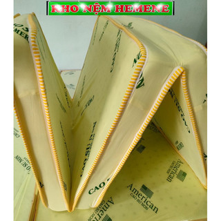 Nệm cao su Gấp 3 American ( Chính hãng BH 15 năm) ( Giao Hoả Tốc 1-2h )