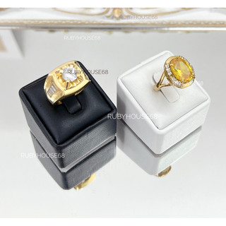 Trụ gài nhẫn, vòng da PU cho shop